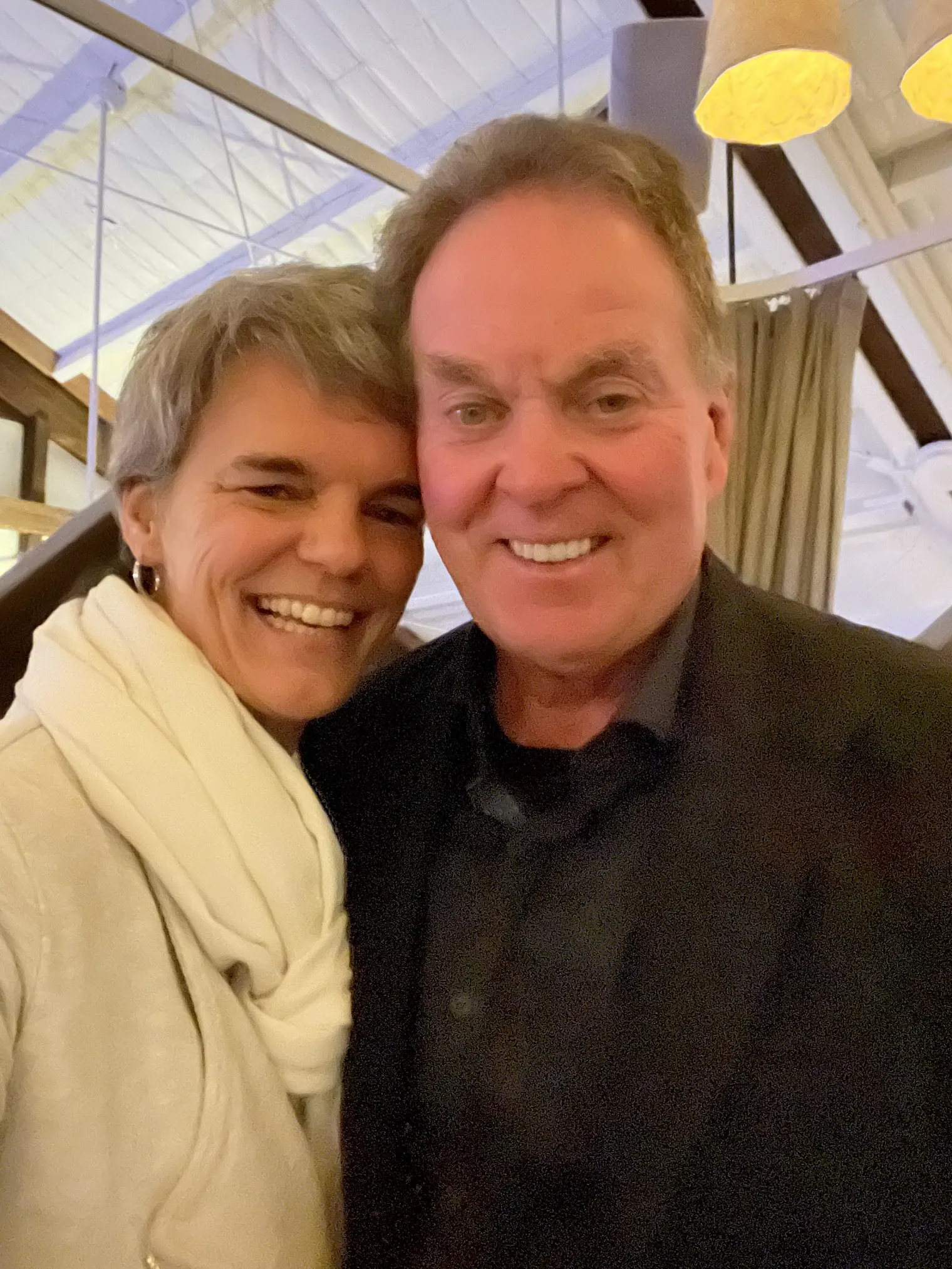 Ivanka Menken with Jack Daly, international sales expert