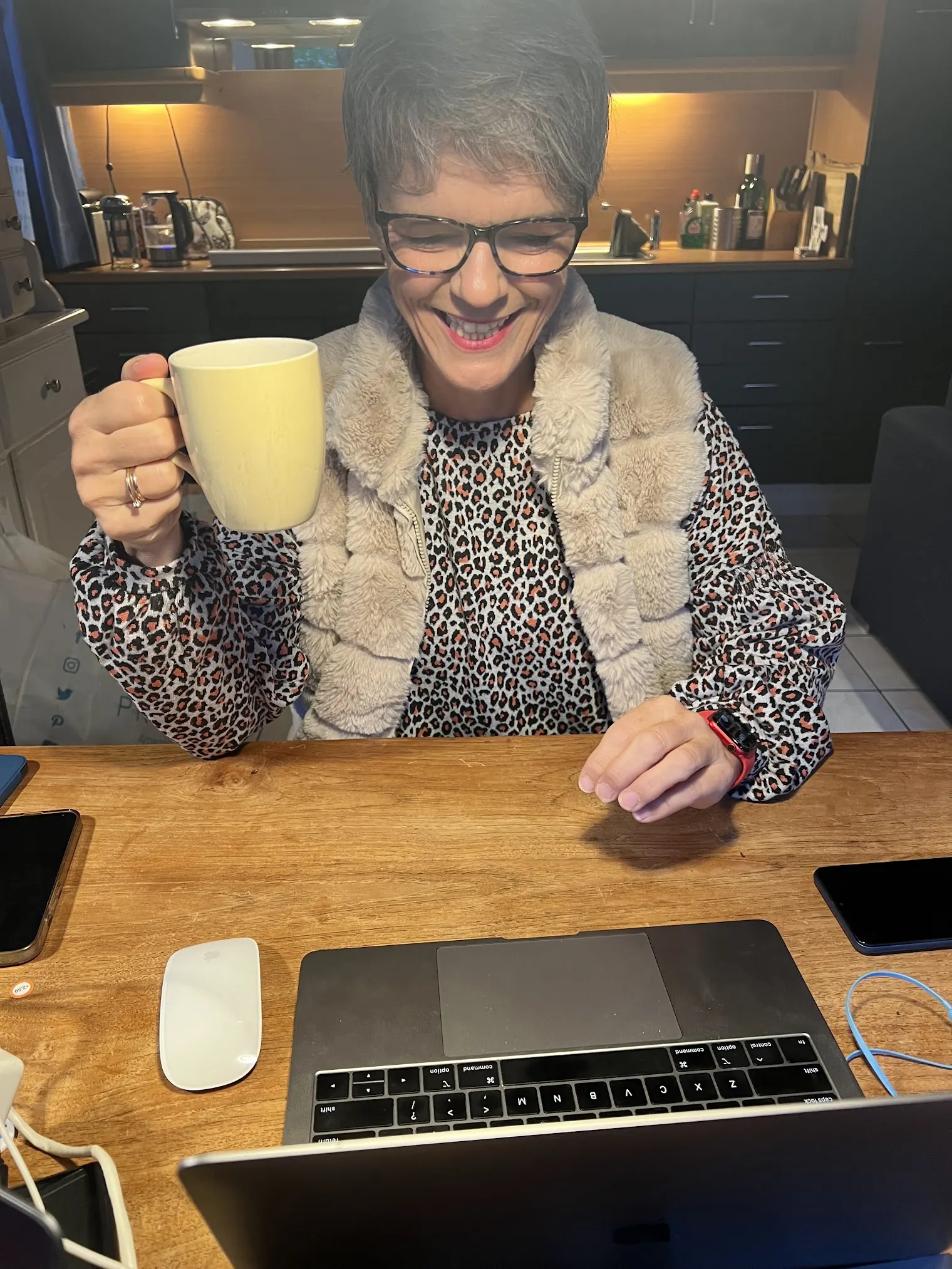 Ivanka Menken in an online mentoring session