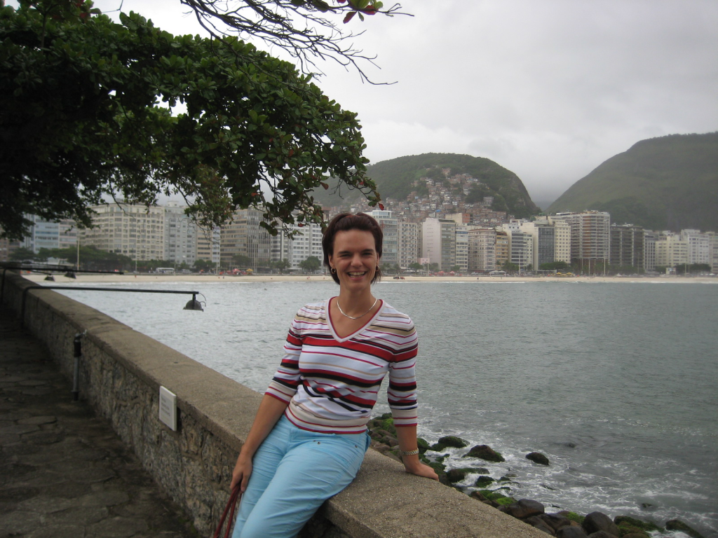 Ivanka Menken at an international business event in Brazil