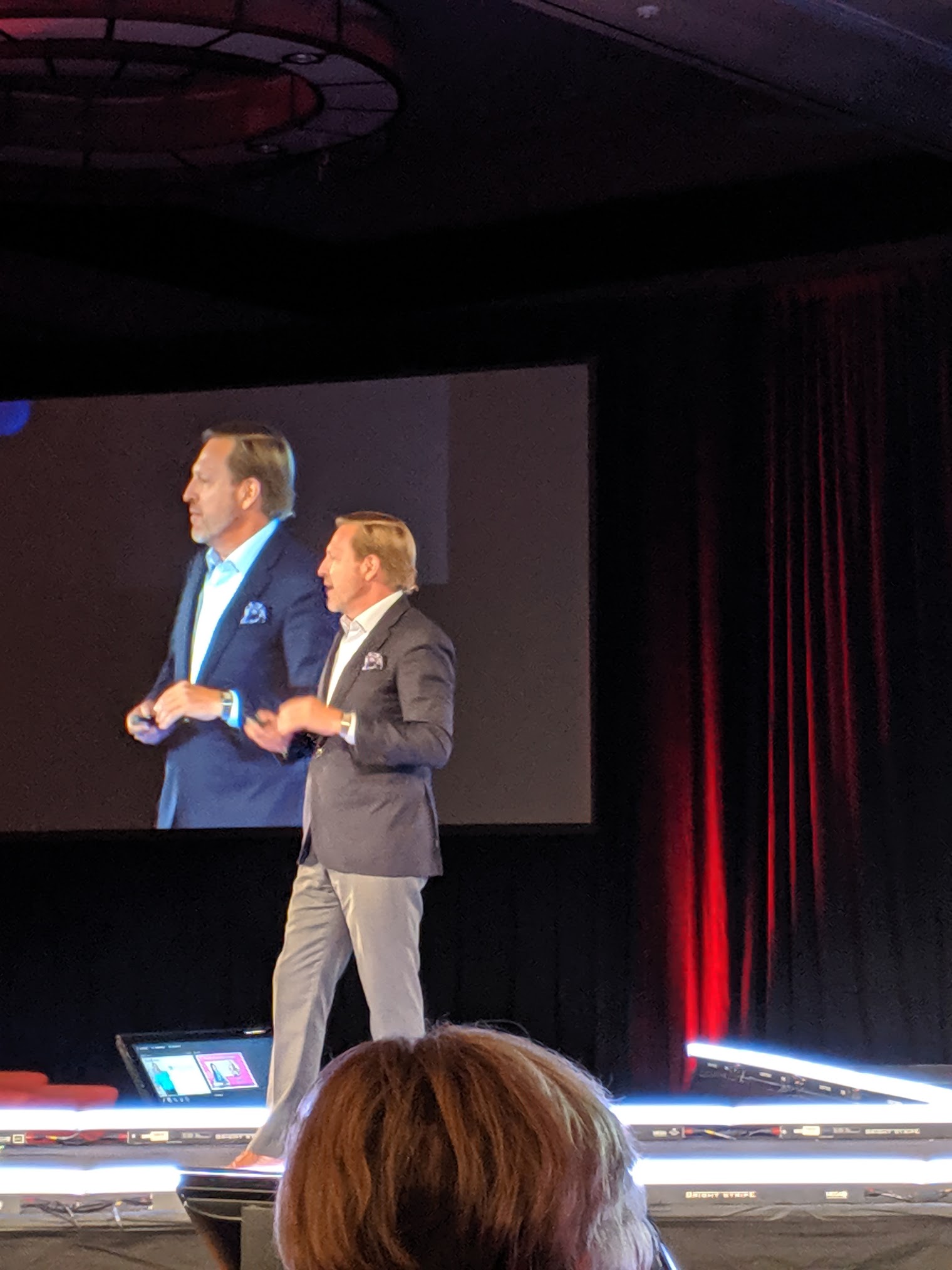 Ivanka Menken with Verne Harnish